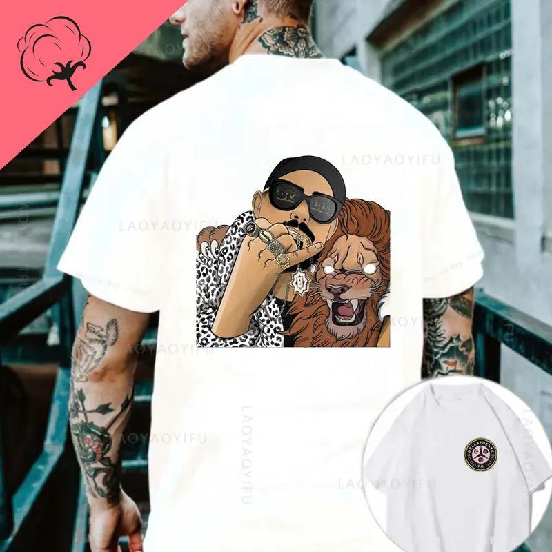 Dellafuente Men Women 100cotton Printed Hip Hop Korean Fashion Streetwear Mens Clothes Y2k Shirt Mens Tshirts Graphic T Shirts
