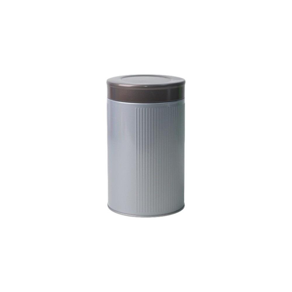 Circular Pattern Tea Storage Box Thickened Metal Storage Can Mini Tea Sealed Jar  Household Use
