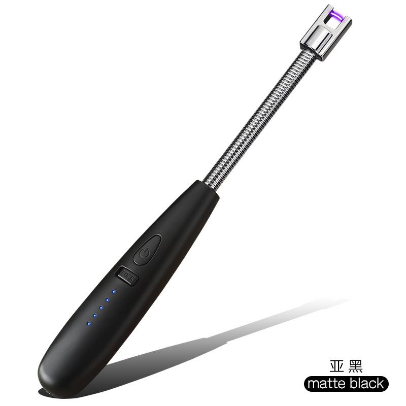 360° Free Rotation Pulse Igniter Electronic Charging Gas Stove Gas Stove Arc Ignition Gun Ignition Rod чёрный