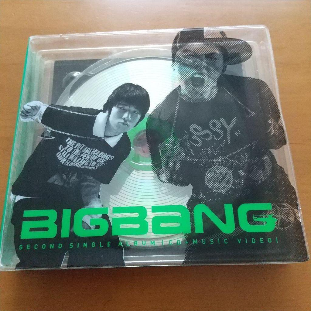 [USED] BIGBANG 02 SECOND SINGLE ...Korean Edition CD+VCD