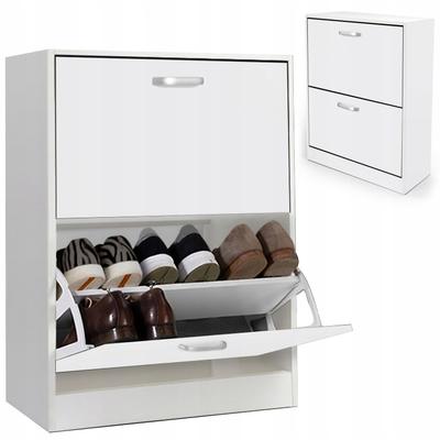 Shoe Cabinet, 2-compartment Shelf, SHOES, Spacious Chest of Drawers for the Hall, SHELF