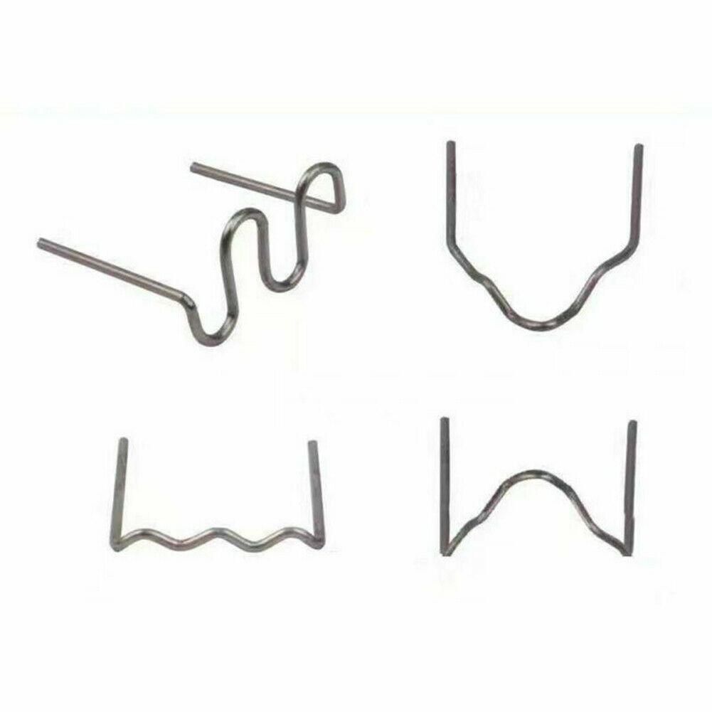 0.6M Type Welding Nail*200pcs Efficient 800PCS Hot Stapler Staples for Car Bumper Plastic Welding 4 Sizes Included