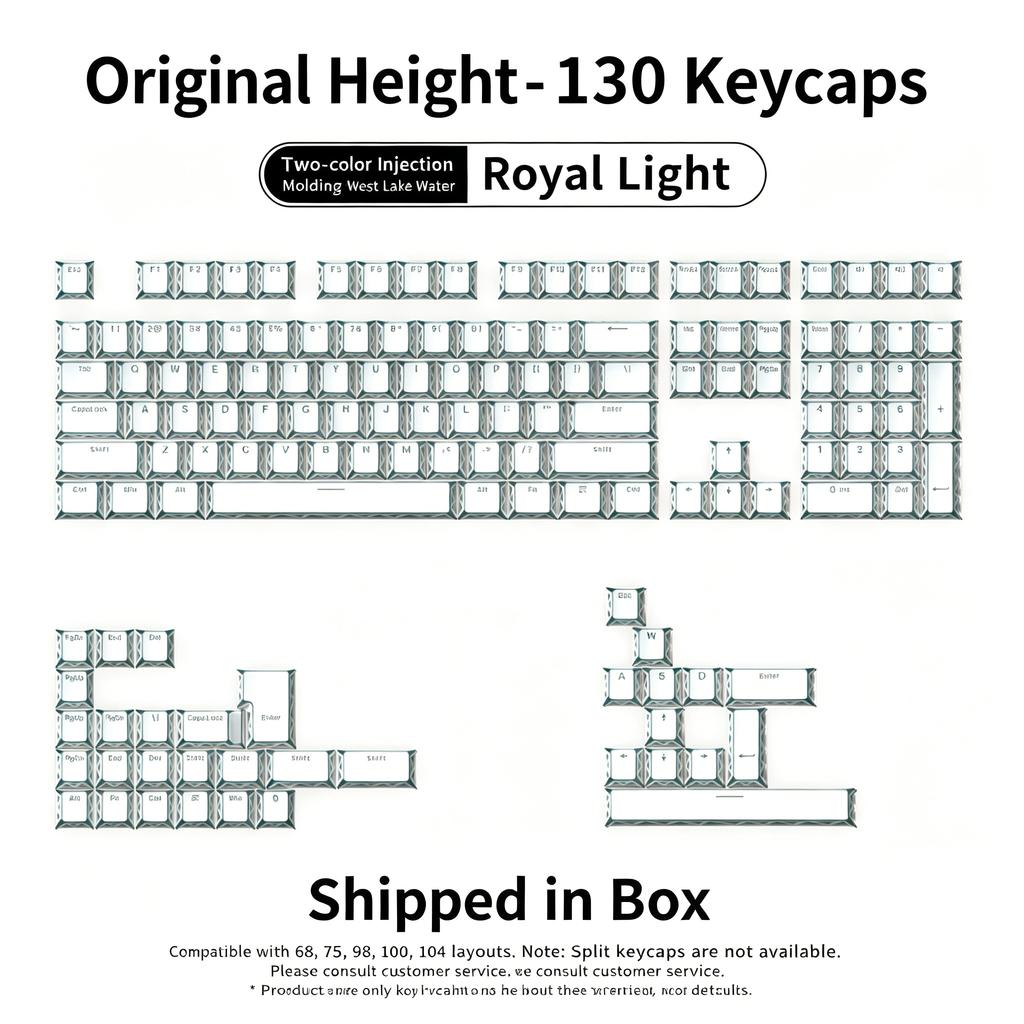 ZORNHER Royal Lichtschalter OEM-Profil PBT Zweifarben-Spritzguss Tastenkappen Hohlgeschnittenes Design Universelle Kompatibilität Kreuzschalter