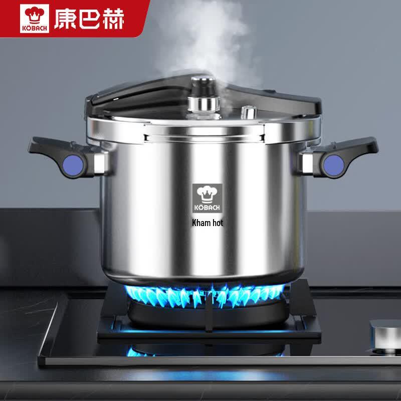 KOBACH 304 Stainless Steel Multi-Safety Pressure Cooker