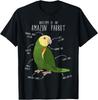 Amazon Parrot Anatomy, Cute Funny Pet Double Yellow Bird T-Shirt