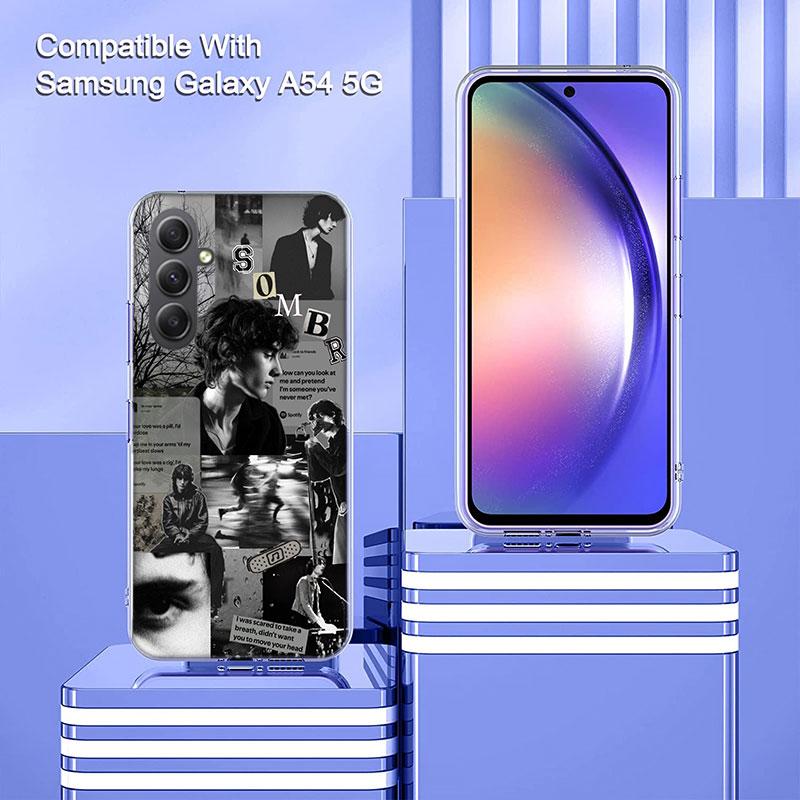 Singer S-Sombr Phone Case for Samsung A17 A37 A57 A07 A16 A26 A36 A56 A06 A02S A12 A22 A32 A52S A04S A14 A24 A34 A54 A03 A13 A33
