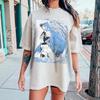 2026 Hot Sale Anime  Akame ga KILL Esdeath T-Shirt Y2K Unisex Lightweight Printed Short Sleeve Casual Outdoor Cotton Tee