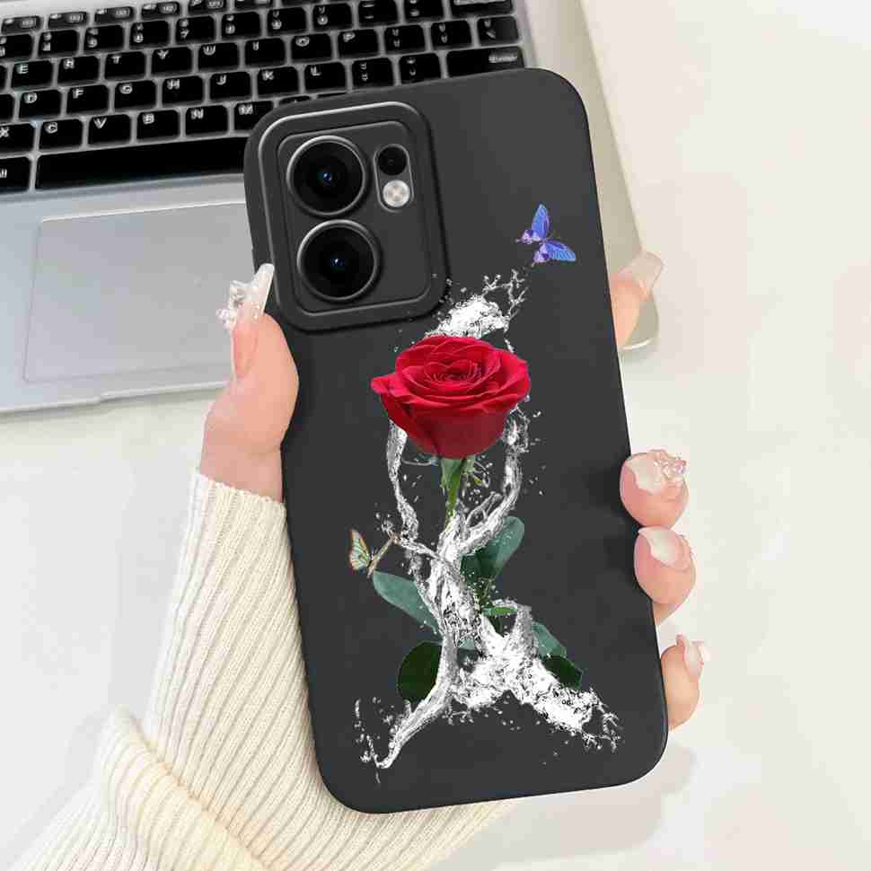 Para Oppo Reno 13F 5G Funda Antigolpes Transparente Silicona TPU Cubierta Trasera Carcasa Suave Para Oppo Reno13F Reno13 F 5G CPH2699 Fundas