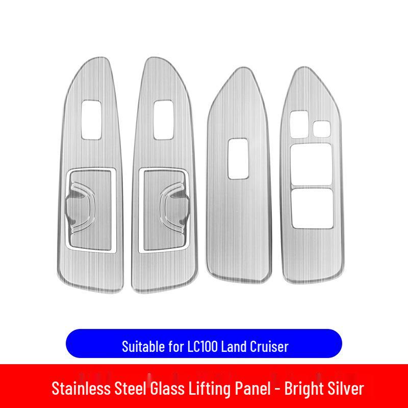 98-07 Land Cruiser LC100 Glasheber Panel Dekorative Zierleiste