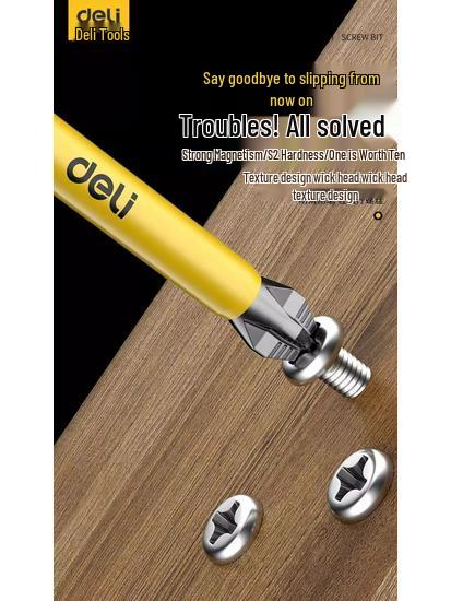 Strong Magnetic Phillips Drill Bits Set - Non-slip & Impact Resistant for Electric Screwdrivers