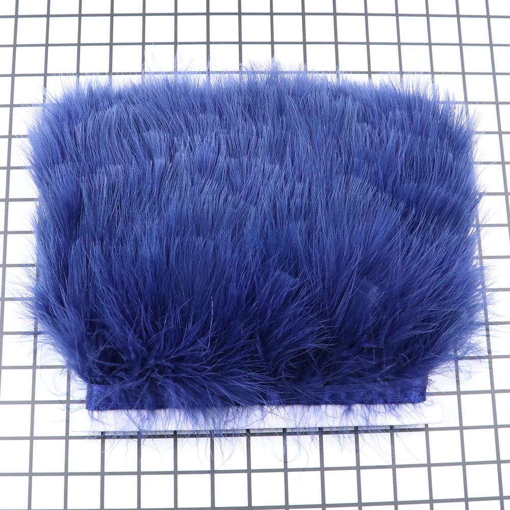 1Meter Fluffy Red Marabou Feather Trim Turkey Feathers For Crafts Ribbon Width 6-8" Turkey Plumes Fringe Diy Wedding Decoration