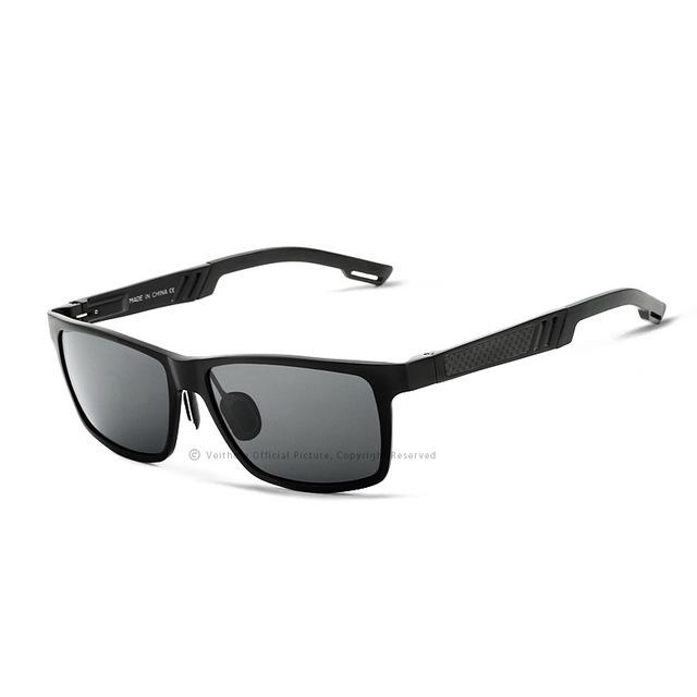 Aluminum Polarized Mirror Sun Glasses Square Goggle Eyewear Accessories For Men