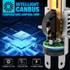 2Pcs 30000LM H4 LED Light Bulbs 9003 HB2 LED Headlights High&Low Beam 24pcs CSP Turbo Led Diode Lamps Wireless 70W Car Motorcycle Headlamp 12V 6500K