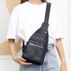 Outdoor breast bag men's new casual fashion messenger bag large capacity chest bag