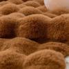Rabbit Velvet Autumn and Winter Sofa Cushion Winter Thickened Plush Cushion Non-Slip Leather Sofa Cover New Cover Cloth