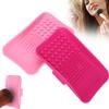 2pcs Silicone Makeup Brushes Cleaning Pads Mats Cosmetic Makeup Brush Cleaners Washing Tool