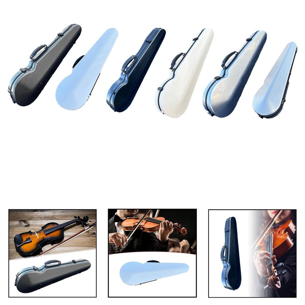 Geige Koffer Tragetasche Professionell Hartschale für Konzert Bühne Saiteninstrument