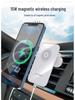 Magsafe Magnetic 15W Wireless Car Charger Mount for Apple iPhone 16