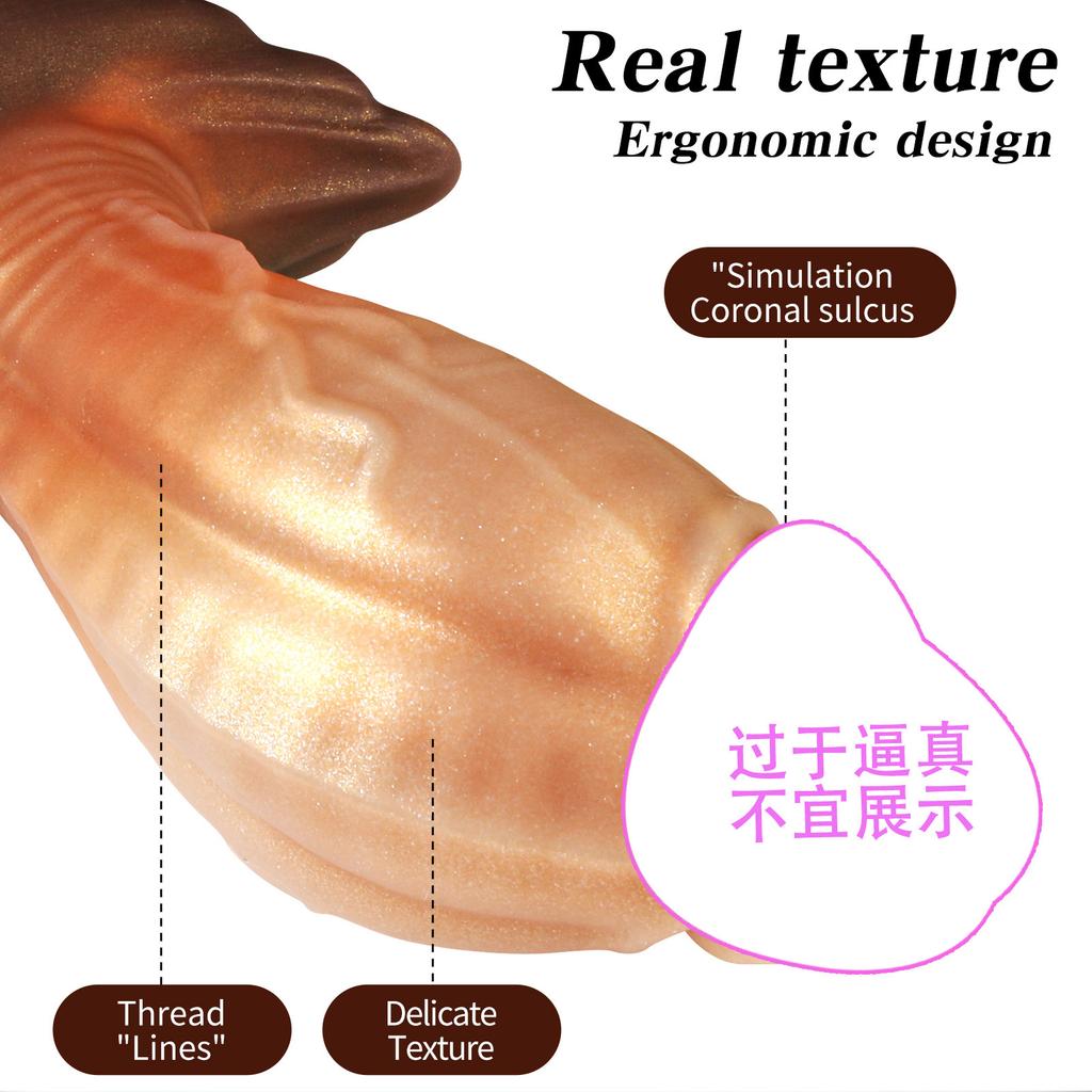 New Liquid Silicone Alternative Masturbation Products Simulation Male SM Sex Toys