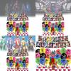 Decorazioni per Festa di Compleanno dei Mighty Morphin Power Rangers Con Palloncini a Tema Dinosauro e Bandierine per Torta Per Ragazzi