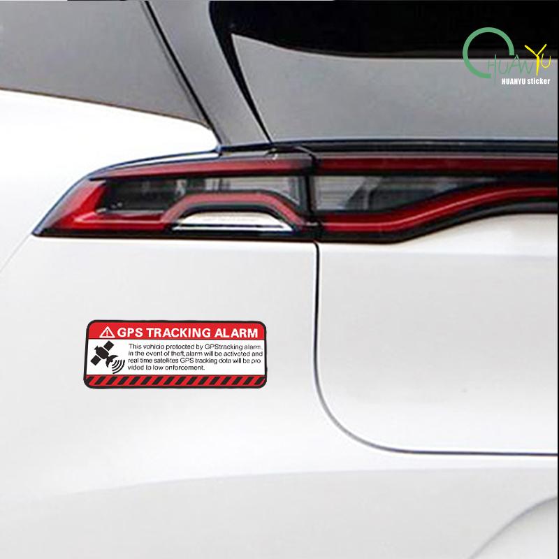 Car Sticker Positioning Cover Scratch  Decal Electric Car Sticker Anti-theft Warning Motorcycle Modification Car