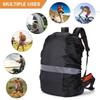 Durable And Safe Backpack Rain Cover Reflective Strip Waterproof Ultralight Backpack Cover Anti-Slip Cross Buckle Strap Hiking Camping Biking
