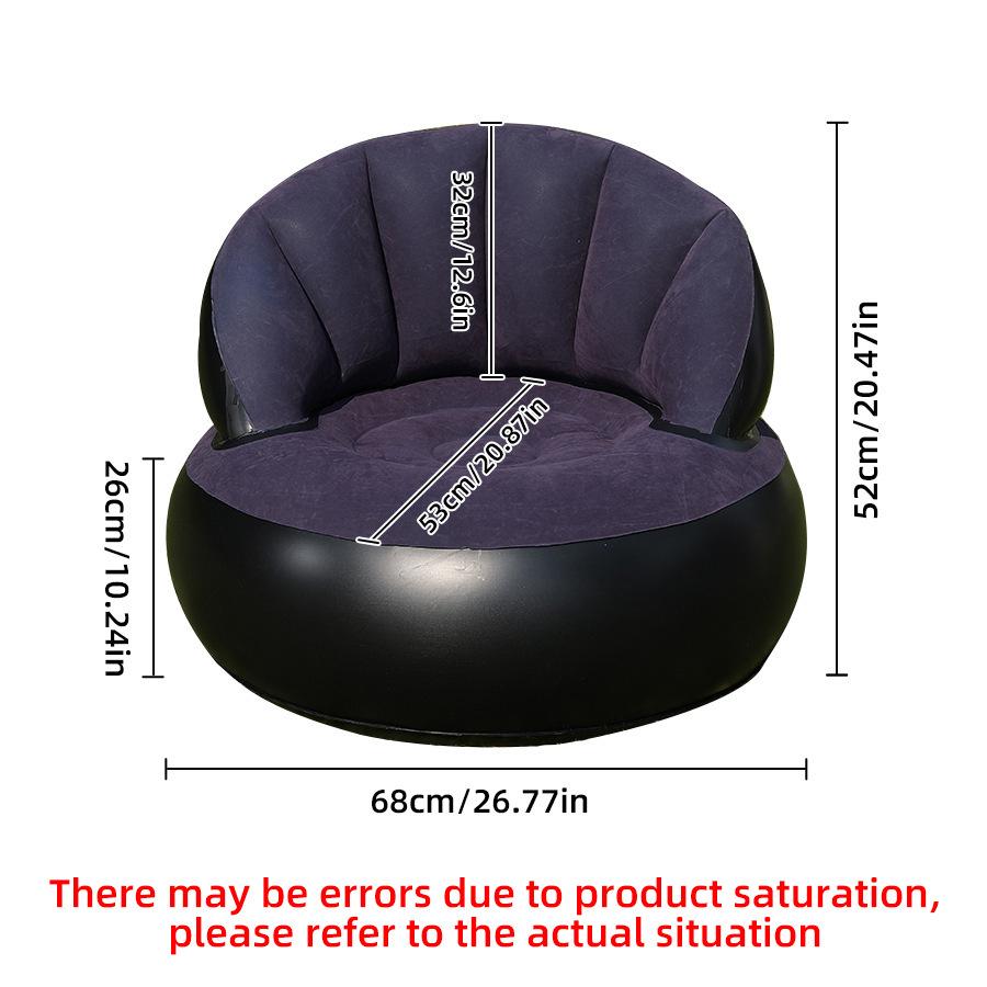 Inflatable Folding Outdoor Sofa Recliner Seat