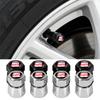 4Pcs Metal Carbon Fibe Wheel Tire Valve Dust Caps Auto Decor For Ibiza 6l 6j Leon Mk1 Mk2 Mk3 5f 1p Cupra FR Racing Arona