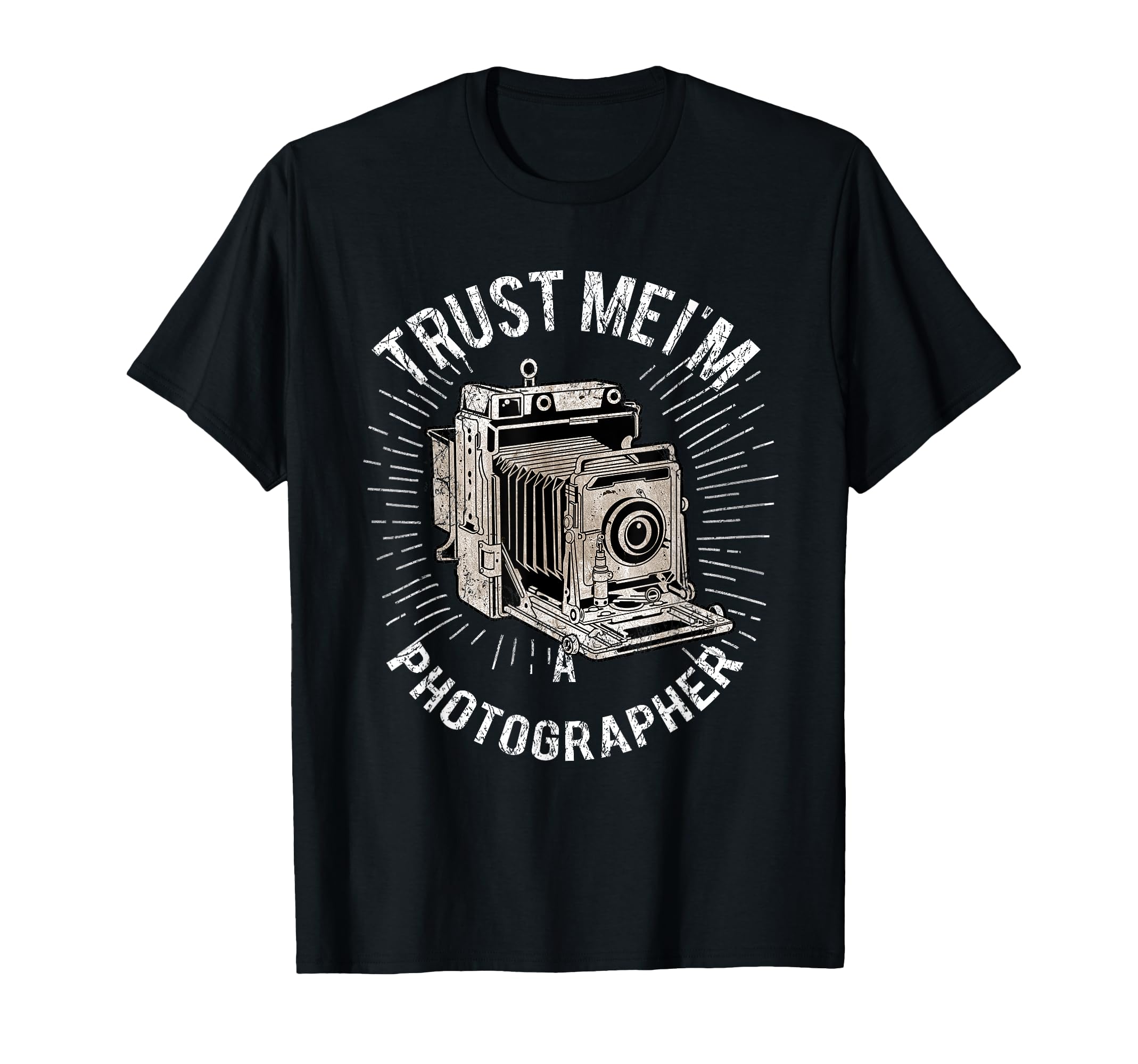 

Classic Photographer, Vintage Photo Camera T-Shirt