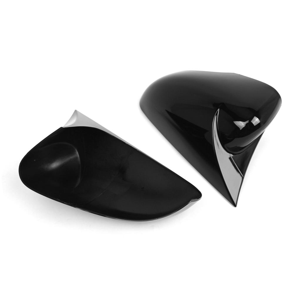 2pcs Side Mirror Cover Door Wing Mirror Cover Cap Replacement for Clio 4 2012 2019 963735617R 963749835R