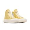 Converse Chuck Taylor All Star Bequeme Vielseitige Strapazierfähige Atmungsaktive High-Top Canvas Schuhe Unisex Sneaker Gelb A05469C