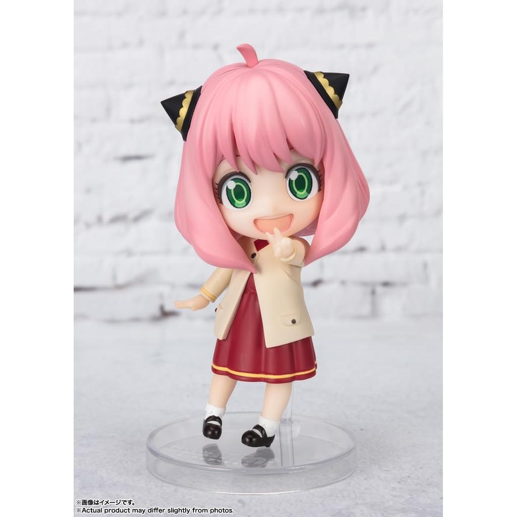 TAMASHII NATIONS Figuarts Mini Spy  Family Anya Forger - Outing Outfit 80mm Painted Action Figure ABS & PVC