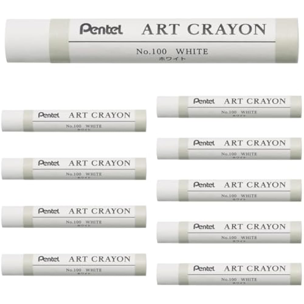 Pentel Crayon Art Crayon White PTACT100