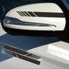2pcs Car Rearview Mirror Reflective Strip Styling Auto SUV Vinyl Car Sticker Left Right Side Decal DIY Car Body Decals 15*3cm