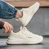 Casual Sports Shoes for Men Spring and Autumn Round-toed Low-top High-quality Versatile and Fashionable Running Shoes