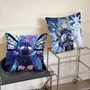 1Pc Game Anime Genshin Impact Eula Lawrence Pillow Case Square Pillow Cushion Cover Bedroom Sofa Room Decoration Casual