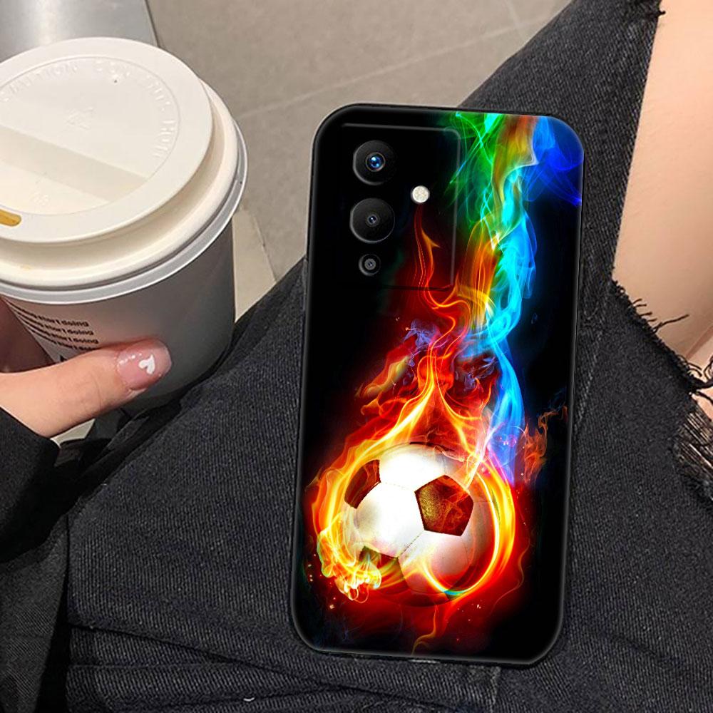 Fußball Fußball Ball Handyhülle Für Infinix TECNO POP SPARK SMART 6 7 8 9 CAMON 40 30 30S 15 16 17 20 20C Pro Hülle Abdeckung Schale