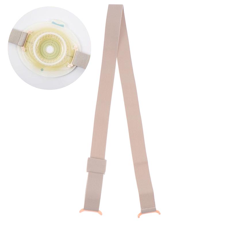 1 Pcs Adjustable Stoma Reinforcement Belt Fix Colostomy Bag For Sports Elastic Waist Belt