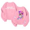 Children's Fashionable Lightweight Long-sleeved Round Neck Pullover With Pockets Printed Pullover