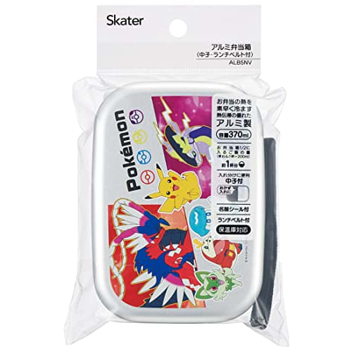 Skater Lunch Box Pokemon 23N 370ml hliníkové teplé úložiště Kompatibilní pro děti Vyrobeno v Japonsku ALB5NV-A
