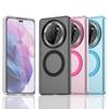 Magnetic Wireless Charging Case For Honor Magic 7 Lite Magic7 Pro X9c Smart Cover Candy Colors Transparent Back Shell