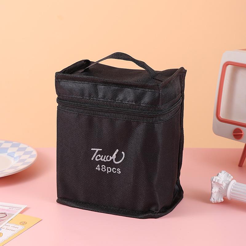 262-Color Dual-Tip Permanent Marker Set for Student Art & Painting