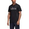 Adidas E Com Casual Pustende Komfortabel Kortermet T-skjorte Herre Topper Svart DU0359
