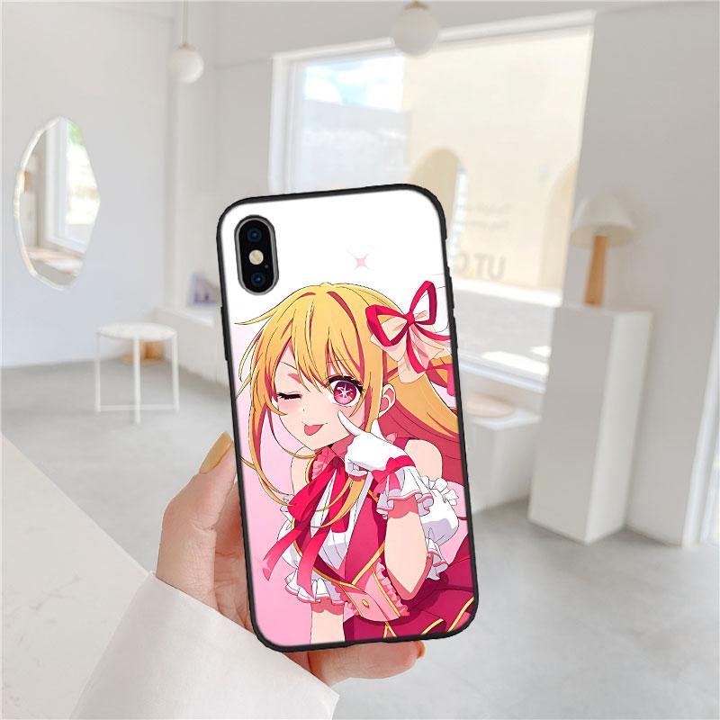 

LO79 Oshi No Ko Ай Хосино Чехол для телефона для OPPO A40 A60 A80 A15 A16 A16K A12 A17 A17K A54 A54S A53 A53S A55 A56 A57 A98 F23 OPPO F23