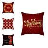 Luxurious Peach Skin Velvet Cushion Cover Featuring Santa Claus For Holiday Cheer