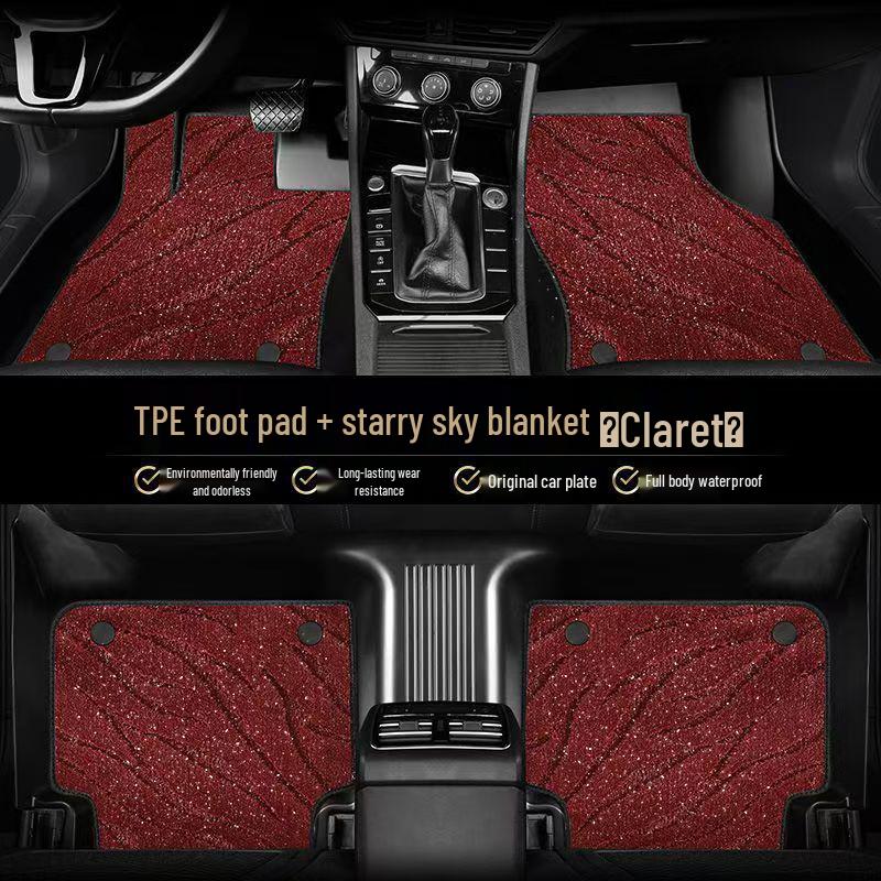 BYD Car Floor Mats for Qin PLUS, Yuan UP, Sea Lion, Seal 06/05, Song PRO, Seagull, Dolphin, Yuan PLUS