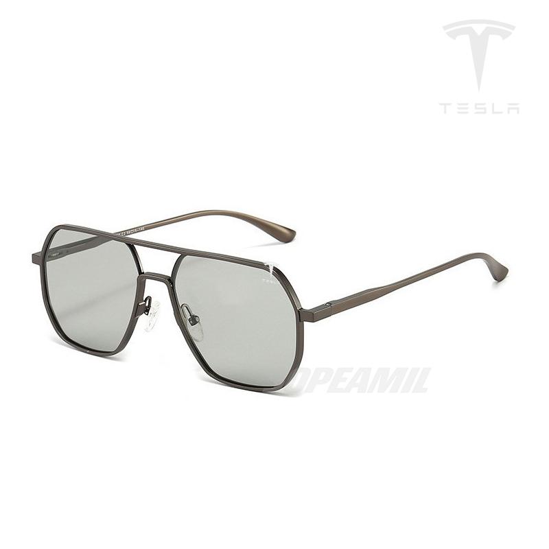 Tesla Model 3 Model Y Model S Model X Cybertruck Car High-end Men Women Change color Sunglasses UV Protection Driver's Goggles