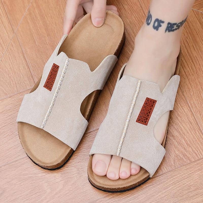 Fashion Large Size Multi-color Casual Fashionable Comfortable and Versatile Men's Slippers Maleoutdoors  and Outdoor Slippers Casual