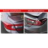 6Pcs Rear Tail Light Lamp Cover Trim For Honda Accord 2018 2019 2020 2021 2022