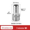 304 Stainless Steel Hex Male Thread Pagoda Fitting for Water/Air Hose